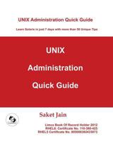 Unix Administration Quick Guide 9383306254 Book Cover