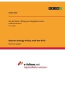 Russian Energy Policy and the WTO 3346036472 Book Cover