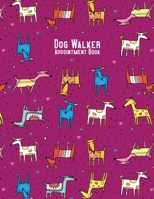 Dog Walker Appointment Book: 2020 - Happy Dogs 1696232201 Book Cover