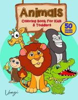 Animals Coloring Book for Kids and Toddlers (Books for Kids) 1796616338 Book Cover