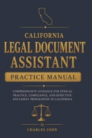 California Legal document Assistant: Practice Manual B0FMQ2J2GR Book Cover