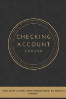 Checking Account Ledger: 6 Column Simple Checkbook Register Checking Account Log Book Balance Tracker Check & Debit Card Register - Stylish Lined Finance Management Notebook Journal 1694382265 Book Cover
