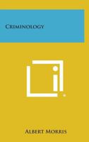 Criminology, 1258826933 Book Cover