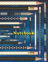 Notebook: Pencils Kingdom 2 Notebook; Lined Notebook Journal, Ruled notebook college - 120 Pages - Large (8.5 x 11 inches) (Pencils Kingdoom Notebook) 1655258591 Book Cover