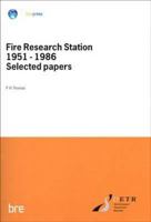 Fire Research Station 1951-1986 Selected Papers: (BR 80) 0851252087 Book Cover