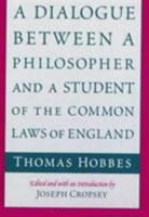 A Dialogue between a Philosopher and a Student of the Common Laws of England 0226345416 Book Cover