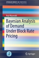 Bayesian Analysis of Demand Under Block Rate Pricing 9811518564 Book Cover