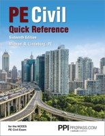 PE Civil Quick Reference 1591265738 Book Cover