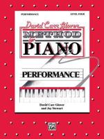 David Car Glover Method For Piano / Performance / Lev 0769237010 Book Cover
