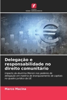Delegação e responsabilidade no direito comunitário (Portuguese Edition) 6203250643 Book Cover