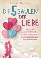 Die 5 Säulen der Liebe: Wie Sie in der Partnerschaft richtig miteinander kommunizieren, sich wertschätzen lernen und Ihre Liebe positiv beeinflussen ... & langfristige Beziehung (German Edition) 398935731X Book Cover