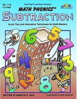 Subtraction: Quick Tips and Alternative Techniques for Math Mastery, Grades 1-3 157310096X Book Cover
