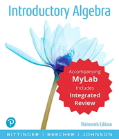 Introductory Algebra with Integrated Review Plus Mylab Math with Pearson Etext -- Access Card Package [With Access Code] 0135308135 Book Cover