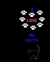 I LOVE MY CATTY: STORY BOOK AND BLANK DRAWING BOOK PERFECT FOR CAT LOVERS 167457696X Book Cover