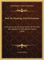 Peel Its Meaning and Derivations 3337336337 Book Cover