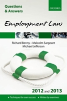 Q&A Employment Law 2012 and 2013 0199697612 Book Cover