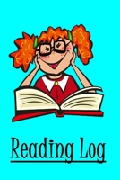 Reading Log: Girl's Reading Log Journal, Reading Record Notebook for Kids 1679218328 Book Cover