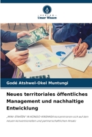Neues territoriales öffentliches Management und nachhaltige Entwicklung (German Edition) 6206999211 Book Cover