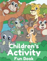 Children's Activity Fun Book B08C4GFZCQ Book Cover