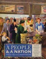 A People and a Nation: A History of the United States 0395921333 Book Cover