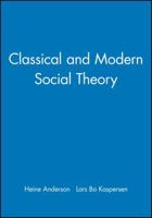 Klassisk og moderne samfundsteori 0631212884 Book Cover