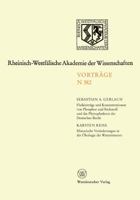 Flusseintrage Und Konzentrationen Von Phosphor Und Stickstoff Und Das Phytoplankton Der Deutschen Bucht. Historische Veranderungen in Der Okologie Des Wattenmeeres: 363. Sitzung Am 6. Dezember 1989 in 3531083821 Book Cover