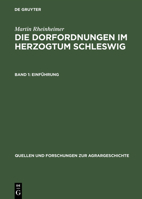 Die Dorfordnungen im Herzogtum Schleswig 3828200885 Book Cover