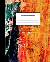 Composition Notebook: College-Ruled Blank Lined Notebook | For Girls, Boys, Teens, Kids, Adults | School Writing Notes Journal | 7.5 x 9.25 inches | 100 Pages | Abstract Edition 1699217890 Book Cover