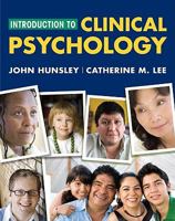 Introduction to Clinical Psychology: An Evidence-Based Approach 0470437510 Book Cover