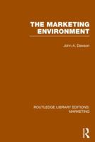 The Marketing Environment (RLE Marketing) 1138989568 Book Cover
