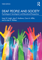 Deaf People and Society 1032025115 Book Cover