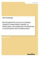 Rechnungswesen Versus Accounting 3867465290 Book Cover