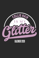 Collie Hair Is My Glitter Calender 2020: Funny Cool Border Collie Calender 2020 Monthly & Weekly Planner - 6x9 - 128 Pages. Cute Gift For All Moms, Mothers, New Pet Owners, Enthusiasts, Fans And Lover 1677527099 Book Cover