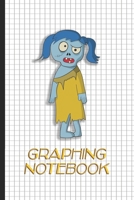 Graphing Notebook: Zombie Girl Edition 1694336050 Book Cover