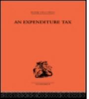 Expenditure Tax 0415489059 Book Cover