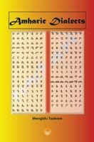 Amharic Dialects 1569027447 Book Cover