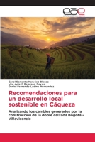 Recomendaciones para un desarrollo local sostenible en Cáqueza 6203032018 Book Cover