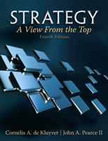 Strategy: A View from the Top (An Executive Perspective) 0132145626 Book Cover