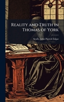 Reality and truth in Thomas of York 1024174905 Book Cover