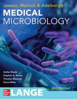 Jawetz, Melnick, & Adelberg's Medical Microbiology (LANGE Basic Science) 0838562981 Book Cover