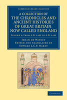 A Collection of the Chronicles and Ancient Histories of Great Britain, Now Called England - 3 Volume Set 1378925513 Book Cover