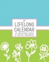 My Lifelong Calendar of Important Dates & Special Memories: Perpetual Calendar for Birthdays, Anniversaries and Events to Remember 1690833025 Book Cover
