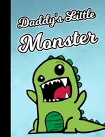 Daddy's Little Monster: DDLG ABDL BDSM Adult Journal Notebook 120 lined pages 7.44"x9.69" 1694009653 Book Cover