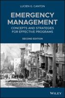 Emergency Management: Concepts and Strategies for Effective Programs 047173487X Book Cover
