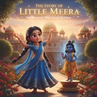 THE STORY OF LITTLE MEERA: The Princess Who Loved Krishna B0G6SCFHHJ Book Cover