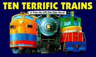 Ten Terrific Trains (Anytime Book) 0525459464 Book Cover