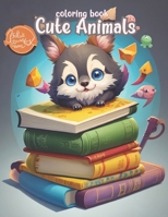 Cute Animals: Coloring Book World of Animals For An Adult And Kids (23 pages): Coloring book for adults and kids B0CSTBVCLJ Book Cover