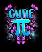 Cutie Pi: Adorable Cutie Pi Mathematics Pie Symbol Pun Pi Day 2020 2020-2021 Weekly Planner & Gratitude Journal (110 Pages, 8" x 10") Blank Sections ... Moments of Thankfulness & To Do Lists 1672547571 Book Cover