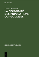La F�condit� Des Populations Congolaises 311118983X Book Cover