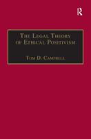 The Legal Theory of Ethical Positivism (Applied Legal Philosophy) 1855211718 Book Cover